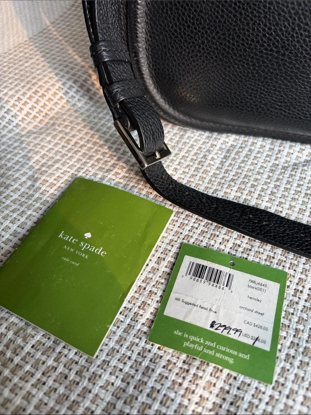 Kate Spade Orchard Street Hemsley in Black